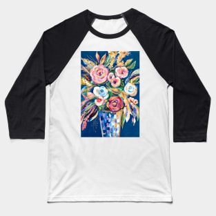 Abstract bouquet in a vase Baseball T-Shirt